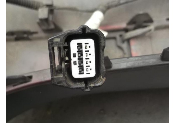 Бампер задній, під парктронік Renault Kangoo II, 2008-2012, 7701478196
